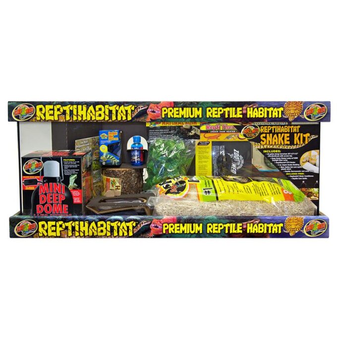 Kit terariu pt serpi Zoo Med ReptiHabitat Snake Kit
