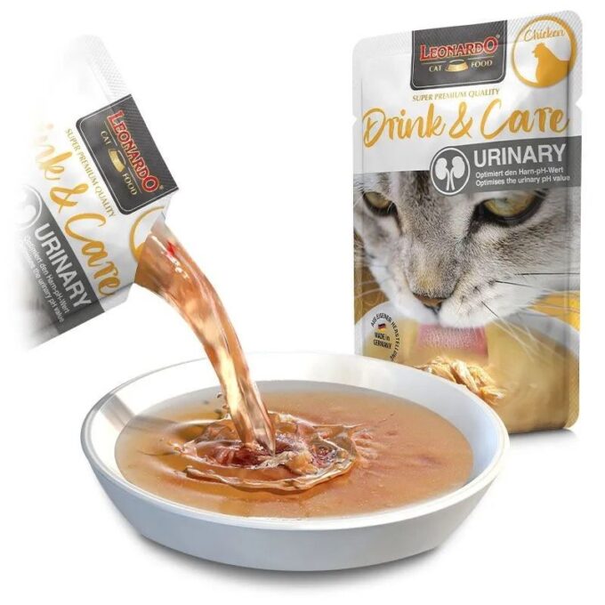 Hrana complementara lichida pisici, Leonardo Drink & Care Urinary Pui, 40 g 1 Hrana complementara lichida pisici, Leonardo Drink & Care Urinary Pui, 40 g