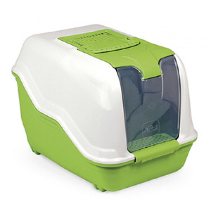 Litiera pentru pisici MPS Litiera Netta Maxi Verde 65x45x48cm