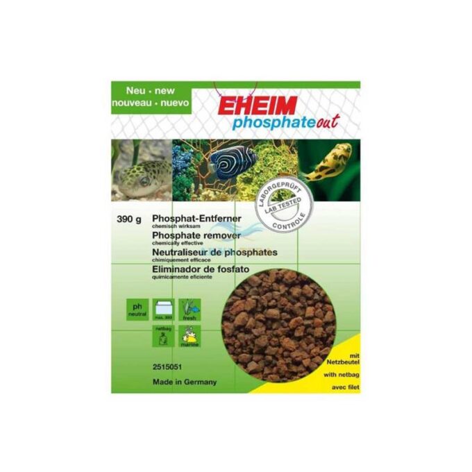 Material filtrant anti fosfati Eheim phosphateout 390g 1 Material filtrant anti fosfati Eheim phosphateout 390g