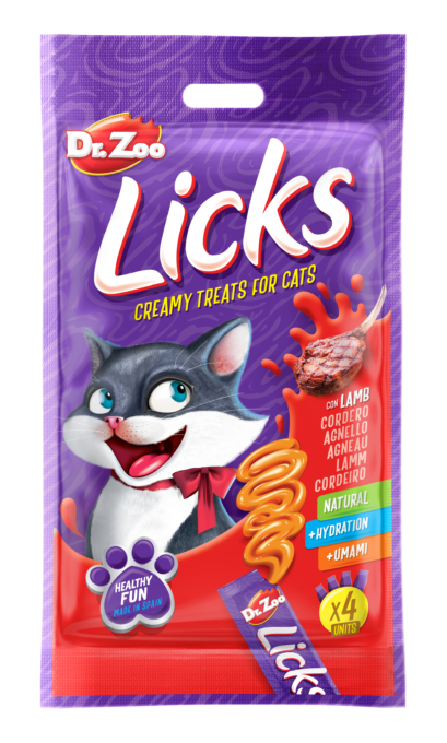 Dr Zoo Licks, recompense pisici, Miel, 4x15 g