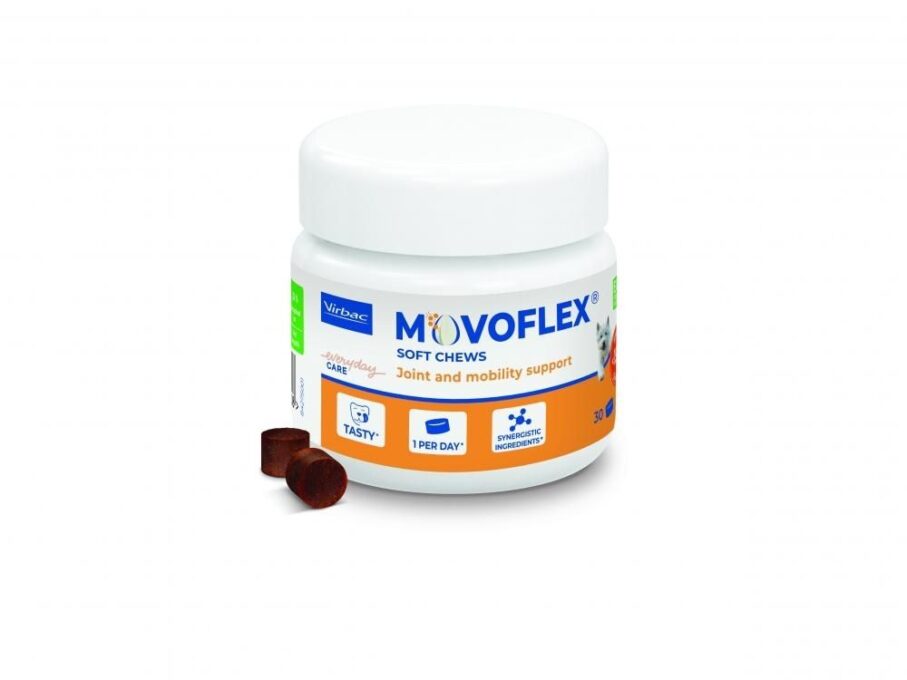 Suplimente condroprotectoare, Movoflex Soft Chews S (sub 15 kg), 30 comprimate masticabile moi