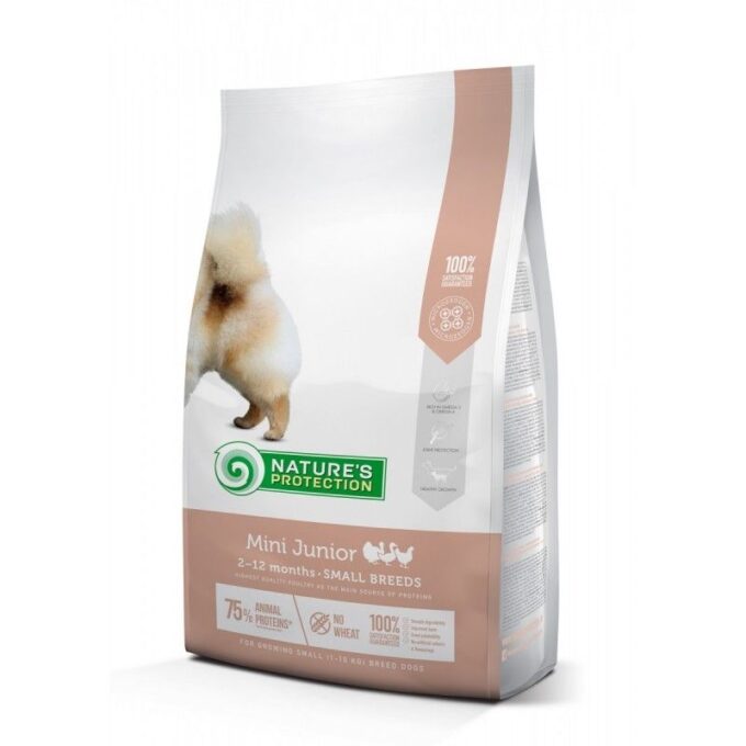 Nature's Protection Dog Mini Junior 2-12 Months, 500 g 1 Nature's Protection Dog Mini Junior 2-12 Months, 500 g