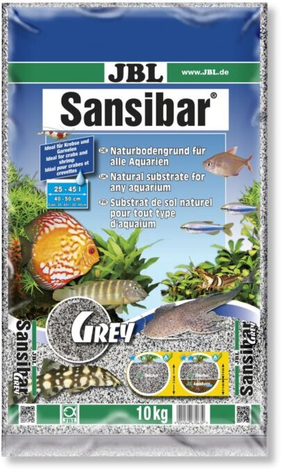 Nisip natural JBL Sansibar GREY 10 kg
