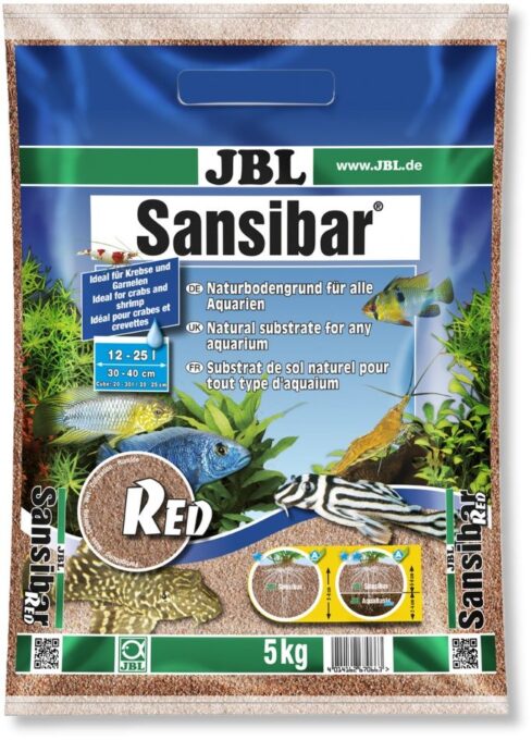 Nisip natural JBL Sansibar RED 5 kg 1 Nisip natural JBL Sansibar RED 5 kg