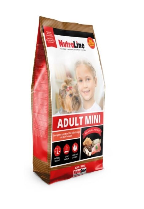 Hrana uscata caini, Nutraline Adult Mini, 8 kg 1 Hrana uscata caini, Nutraline Adult Mini, 8 kg