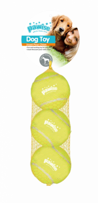 Pawise Jucarie Set 3 Mingi de Tenis 1 Pawise Jucarie Set 3 Mingi de Tenis