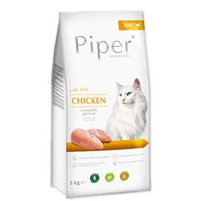 Piper Adult Cat, Pui, 3 kg 1 Piper Adult Cat, Pui, 3 kg