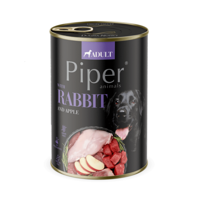 Piper Adult Dog, Iepure si Mar, 400 g