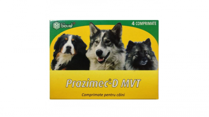 Prazimec-D MVT, 4 comprimate 1 Prazimec-D MVT, 4 comprimate