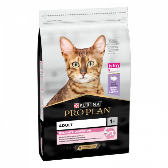 PURINA PRO PLAN Delicate Adult Optidigest cu curcan - 10 kg 1 PURINA PRO PLAN Delicate Adult Optidigest cu curcan - 10 kg