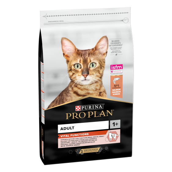 Purina PRO PLAN ORIGINAL ADULT OPTISENSES cu Somon 10 kg
