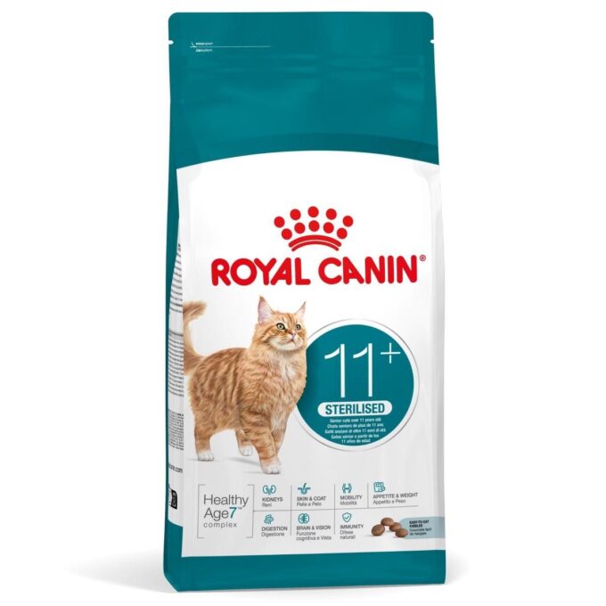 Royal Canin Ageing Sterilised 11+ hrana uscata pisica senior, 400 g