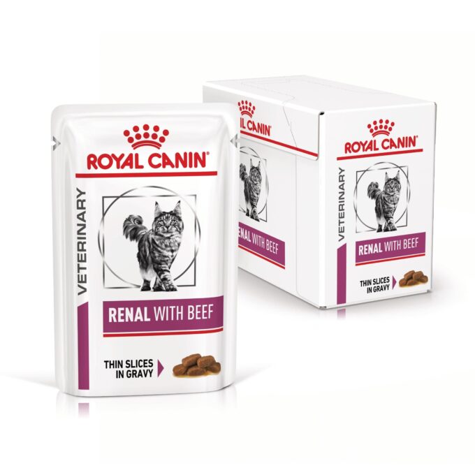 ROYAL CANIN Renal cu Vita, dieta veterinara, plic hrana umeda pisici, sistem renal, (in sos), 12x85 g 1 ROYAL CANIN Renal cu Vita, dieta veterinara, plic hrana umeda pisici, sistem renal, (in sos), 12x85 g