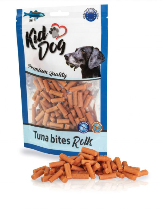 KidDog Rulouri cu Carne de Ton, 80 g 1 KidDog Rulouri cu Carne de Ton, 80 g