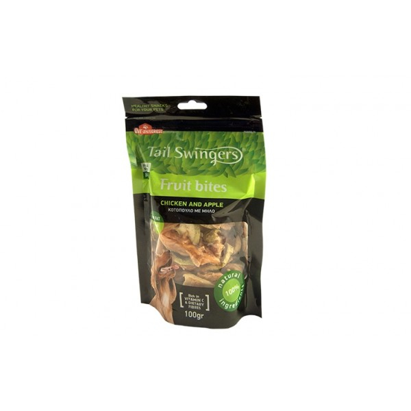 Recompense pentru caini felii de mar si pui Tail Swingers 100 g 1 Recompense pentru caini felii de mar si pui Tail Swingers 100 g