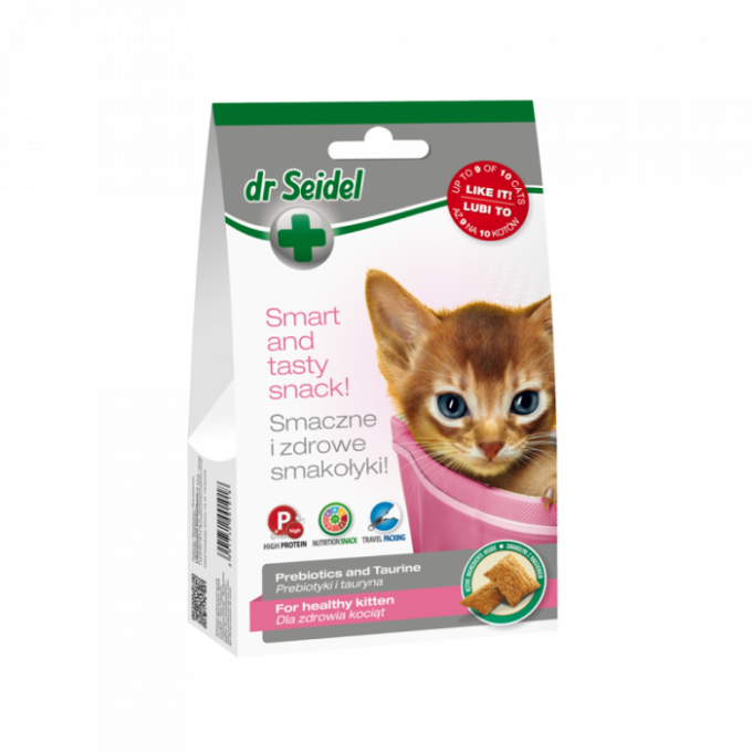 Recompense pentru pisici junior, Dr. Seidel, 50g