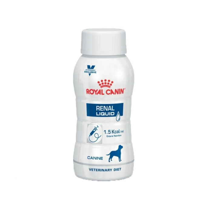 Royal Canin Renal Dog Liquid, 3 x 200ml 1 Royal Canin Renal Dog Liquid, 3 x 200ml