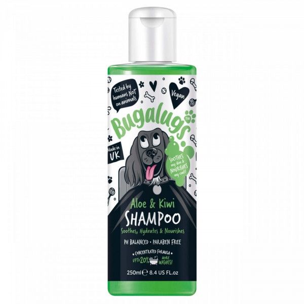 Sampon Caini, Bugalugs Aloe & Kiwi, 250 ml