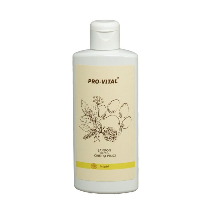 Sampon Pro Vital cu Musetel, caini si pisici, 200 ml