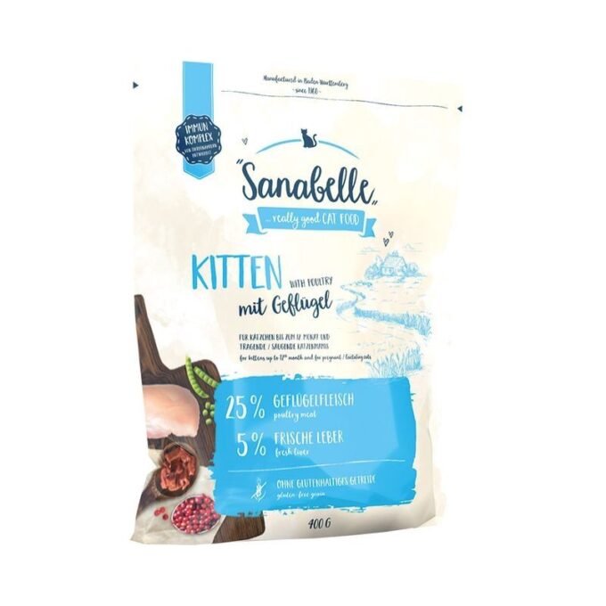 Hrana uscata pisici, Sanabelle Kitten, Pui, 400 g