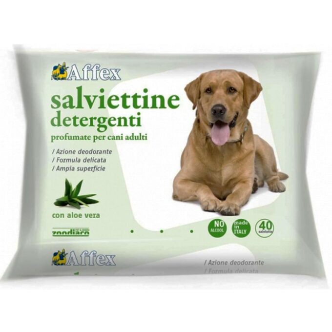 SERVETELE UMEDE PENTRU CAINI AFFEX ALOE VERA 1 SERVETELE UMEDE PENTRU CAINI AFFEX ALOE VERA