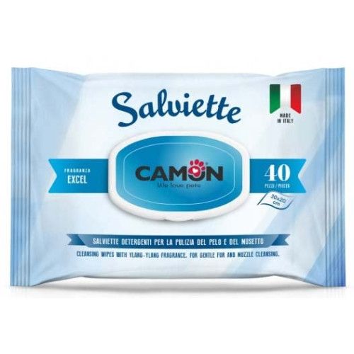 Servetele pentru curatare cu parfum excel, Camon, 40 buc 1 Servetele pentru curatare cu parfum excel, Camon, 40 buc