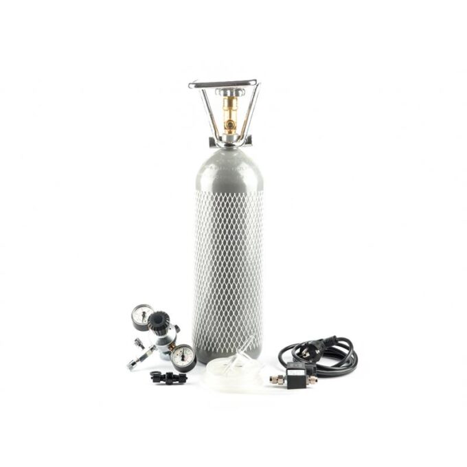 Sistem complet CO2 electrovalva si butelie reincarcabila 2kg