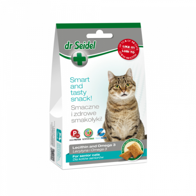 Snack pentru seniori, Dr. Seidel, pentru pisici, 50 g