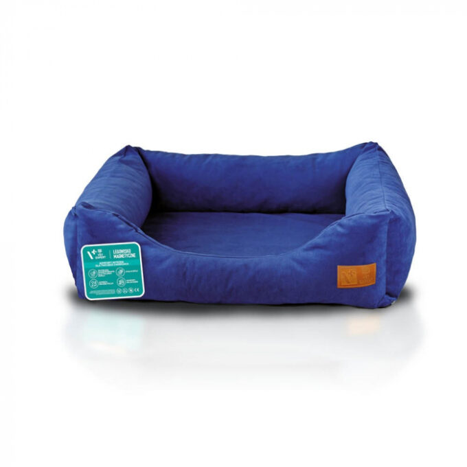 SOFA MAGNETIC CARE, Albastru Marin, VetExpert, marimea XL, 95 x 75 cm 1 SOFA MAGNETIC CARE, Albastru Marin, VetExpert, marimea XL, 95 x 75 cm