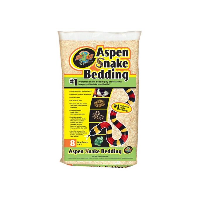 Substrat natural Zoo Med Aspen Snake Bedding 8.8L