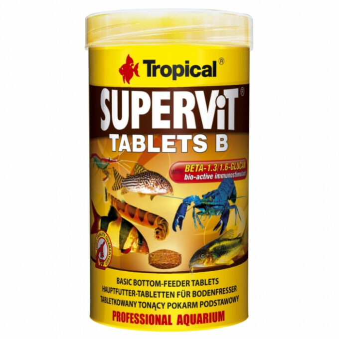 SUPERVIT tablete B, Tropical Fish,50ml, 50ml, 36g