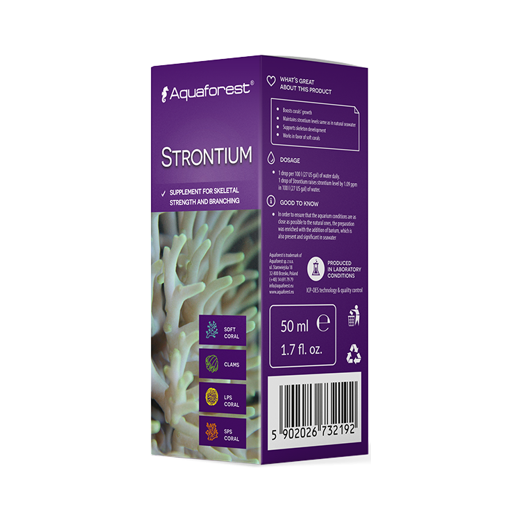 Supliment Strontiu Aquaforest Strontium 50ml