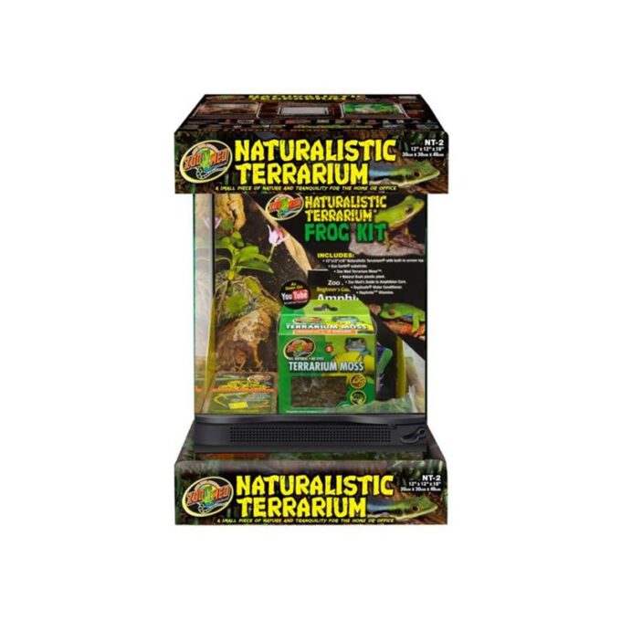 Terariu pentru amfibieni Zoo Med Naturalistic Terrarium Frog Kit