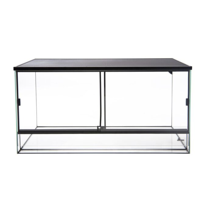 Terariu sticla Diversa 100x50x60 cm Black Net