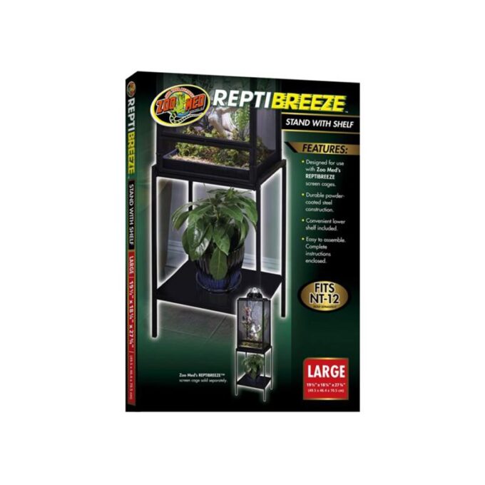 Terariu Zoo Med ReptiBreeze Stand with Shelf large
