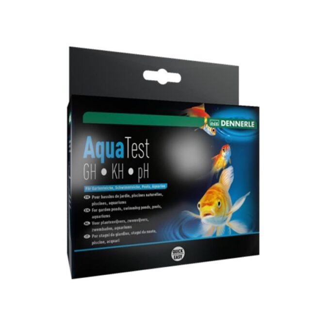 Teste de apa iaz Dennerle Aqua Test  GH - KH - pH