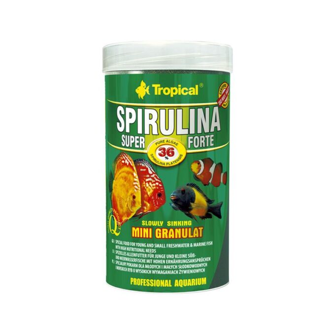 Tropical Spirulina Super Forte Mini granulat 100ml