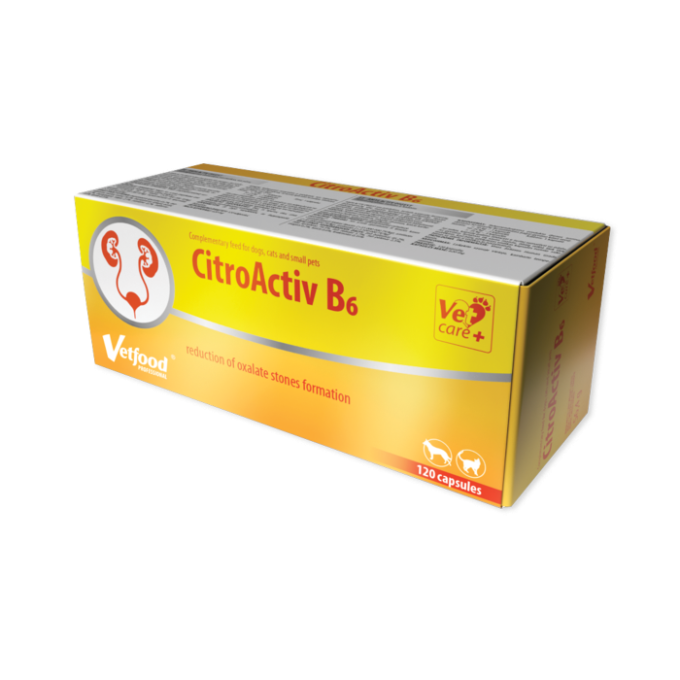 VetFood CitroActiv B6, 120 capsule