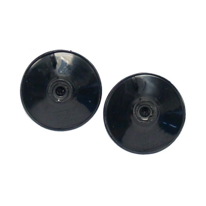 Ventuze Dennerle negre  mari  2 buc