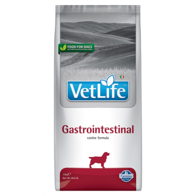 Vet Life Farmina, Gastro-Intestinal caine, 12 kg