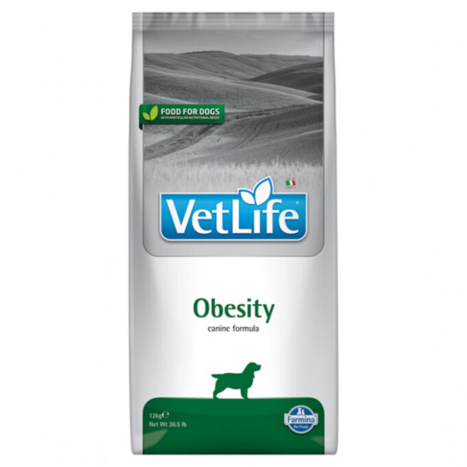 Vet Life Farmina, Obesity caine, 12 kg