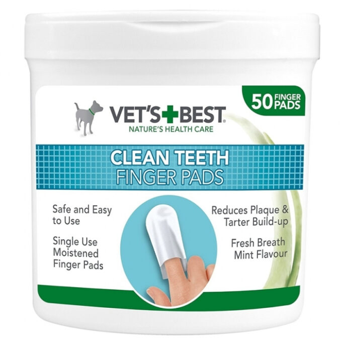 Clean Teeth Finger, Servetele pentru Igiena Dintilor, 50 buc 1 Clean Teeth Finger, Servetele pentru Igiena Dintilor, 50 buc