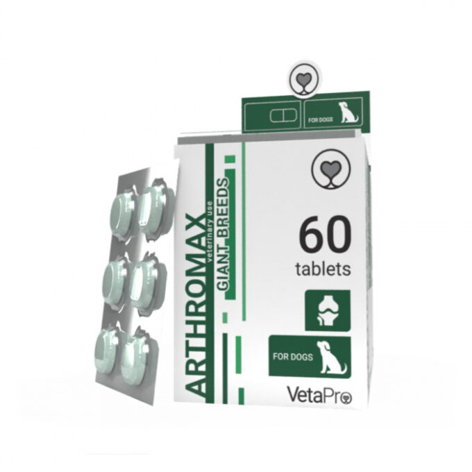 VETAPRO complex 3KAL+D+phos 60tab cut oase si dinti sanatosi la caini si pisici