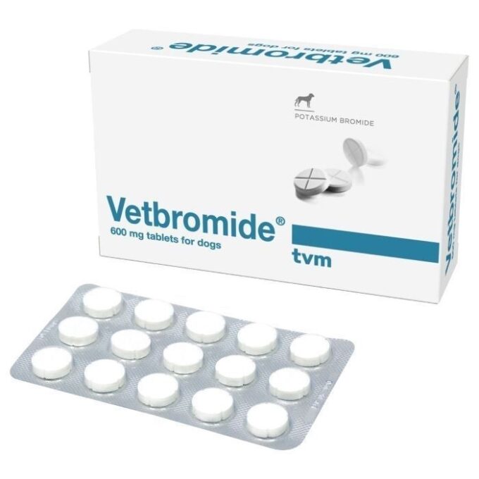 Agent antiepileptic, Vetbromide, 600 mg/ 60 tablete