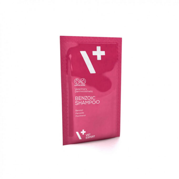 VetExpert Sampon benzoic, 20 x 15ml