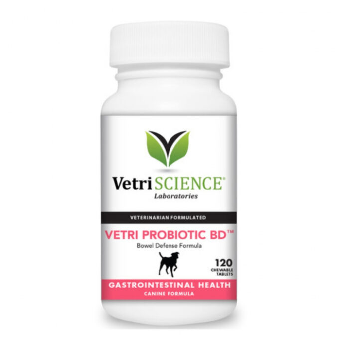 Vetri Probiotic Bowel Defense, 120tbl masticabile