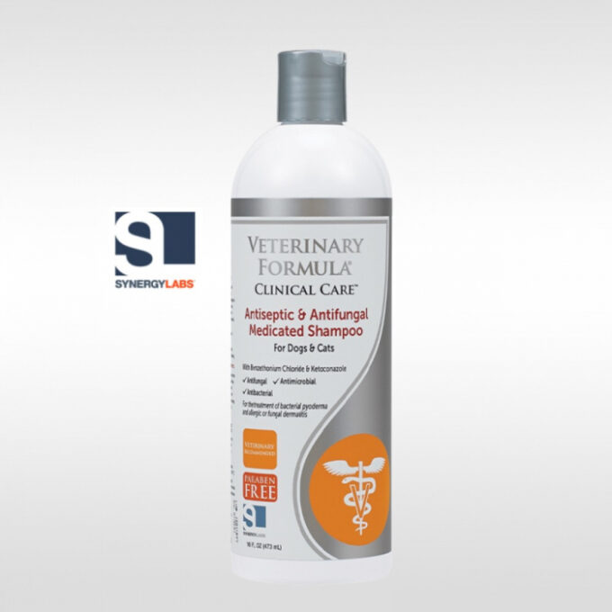 VFCC, Sampon terapeutic Antiseptic  Antigfungic , Synergy Labs, 473 ml