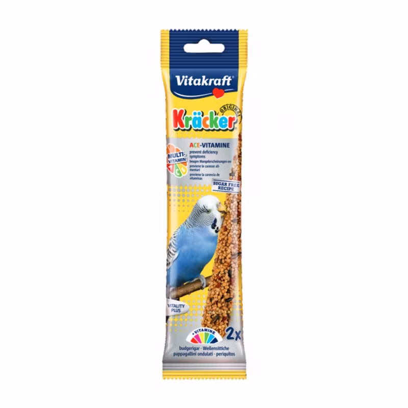 Batoane pentru perusi, Vitakraft Kracker Ace-Vitamine, 60 g