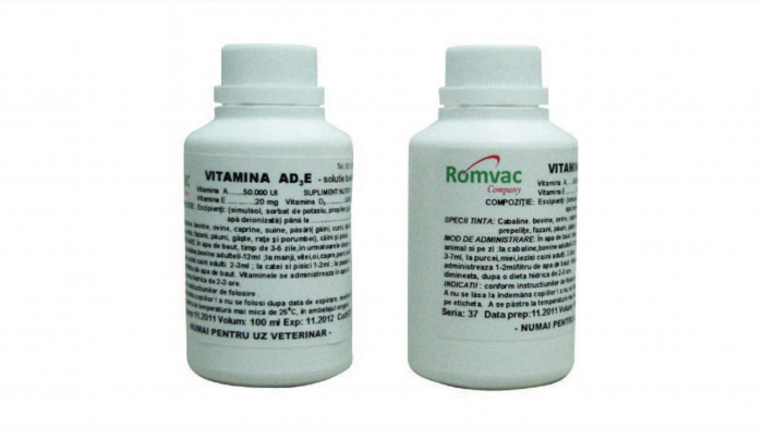 VITAMINA AD3E SOLUTIE BUVABILA - 100 ml